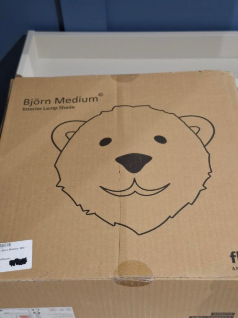 Flow Amsterdam Björn Medium Nachtlampje White, Ophalen, Kunststof, Flow, Nieuw