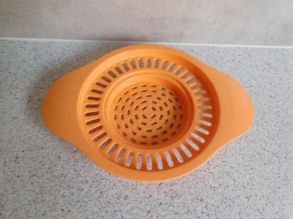 Tupperware Combiplus Zeef Oranje, Overige typen, Oranje, Ophalen of Verzenden, Zo goed als nieuw