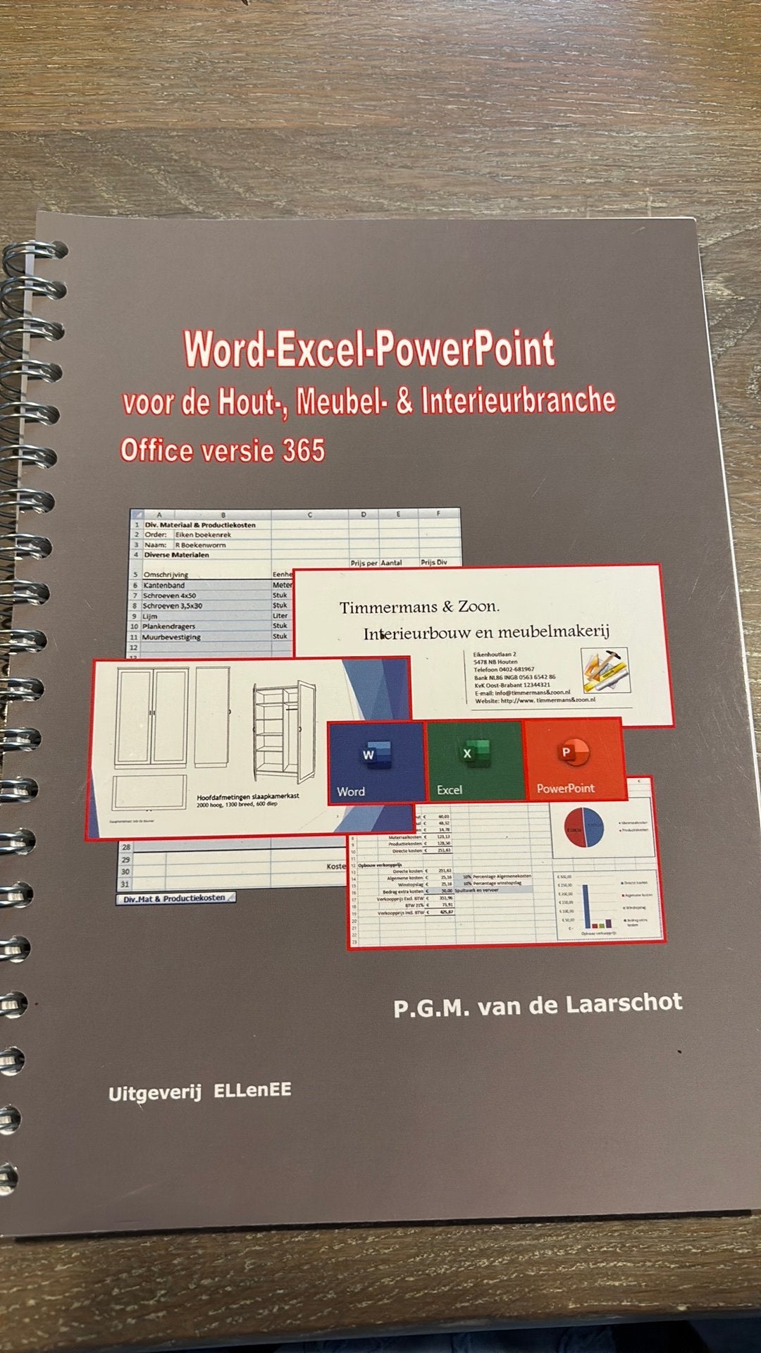 Word, Excel, PowerPoint voor de hout-, meubel- & interieurbr, Ophalen of Verzenden, Zo goed als nieuw, Overige niveaus, Nederlands