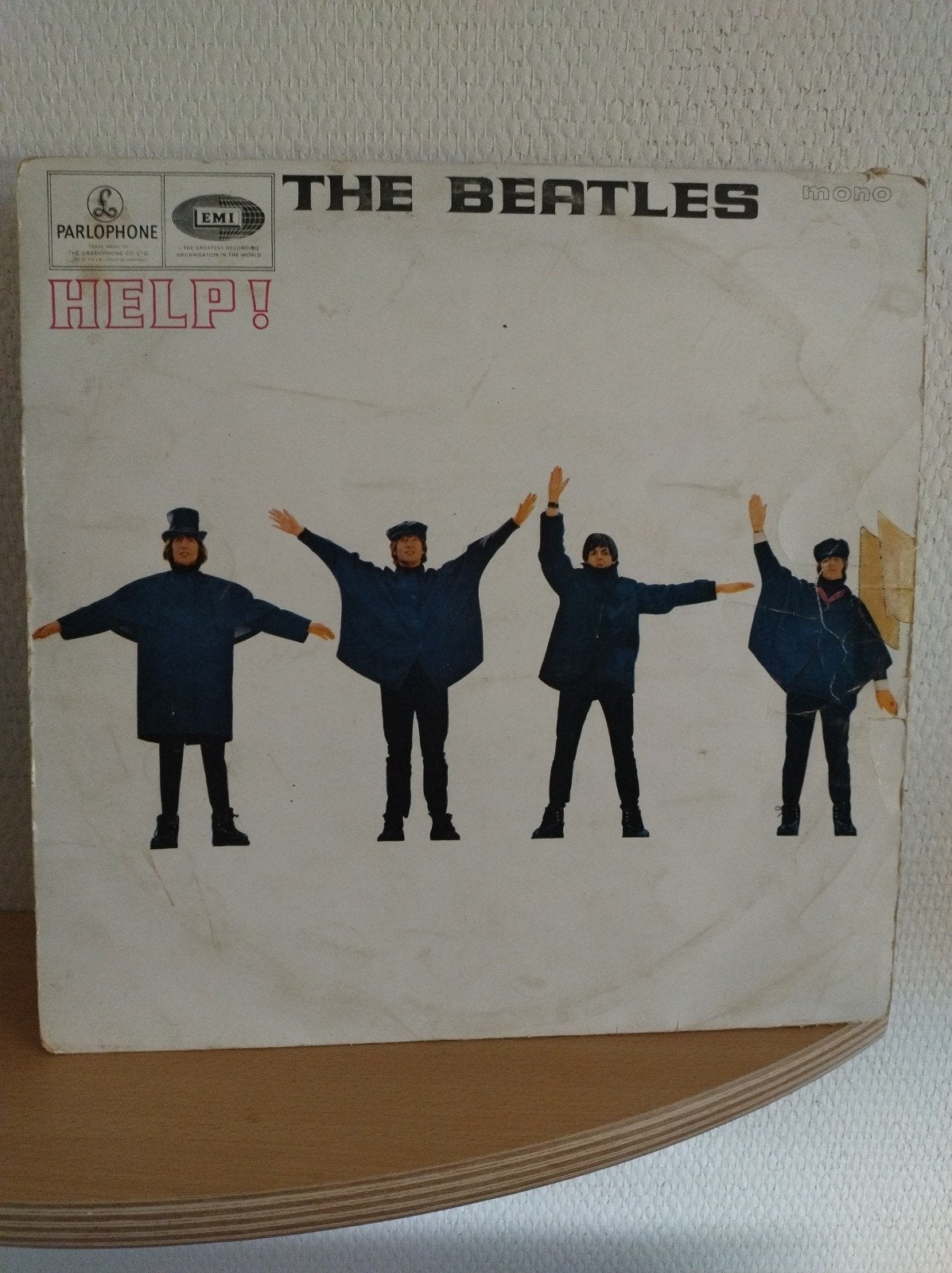 The Beatles - Help! LP (1965, Parlophone PMC 1255) mono, Cd's en Dvd's, Vinyl | Pop, LP, Gebruikt, Pop, Originele persing