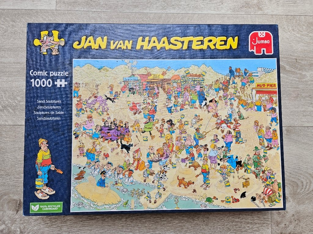 Jan van Haasteren puzzel - Zandsculpturen 1.000 stukjes