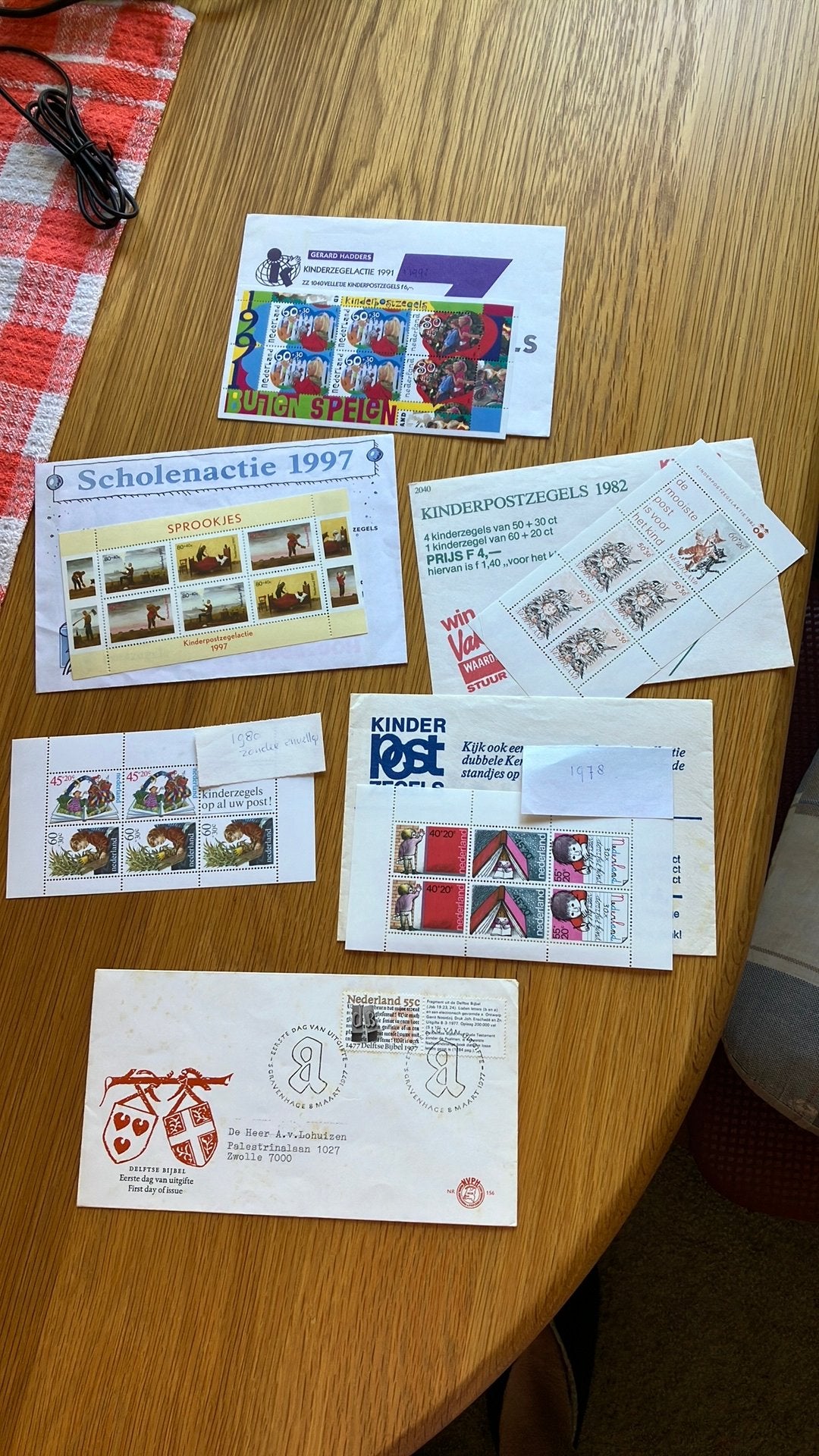 Kinderpostzegels, Postzegels en Munten, Postzegels | Eerstedagenveloppen, Ophalen of Verzenden, Onbeschreven, Nederland