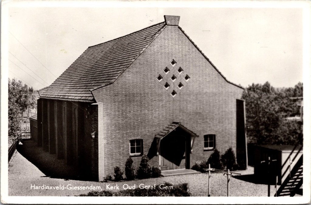 Hardinxveld - 12 oude ansichtkaarten Kerken, Verzenden, 1960 tot 1980, Gelopen, Zuid-Holland