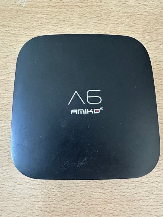Amiko A6 IPTV Box - Smart TV Ervaring, Ophalen of Verzenden, Gebruikt, HDMI, Zonder harde schijf