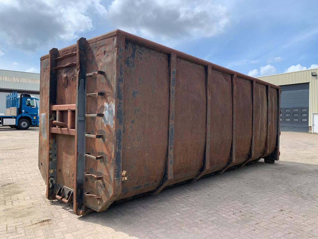 KTK Afzetcontainer 50 m3 / Haakarmcontainer / Afvalcontainer, Ophalen