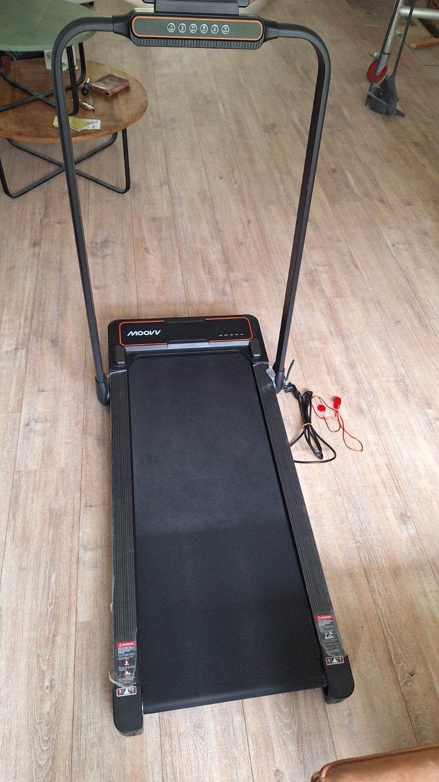 Moovv Loopband - Compact en Stil, Sport en Fitness, Ophalen, Zo goed als nieuw, Metaal, Loopband