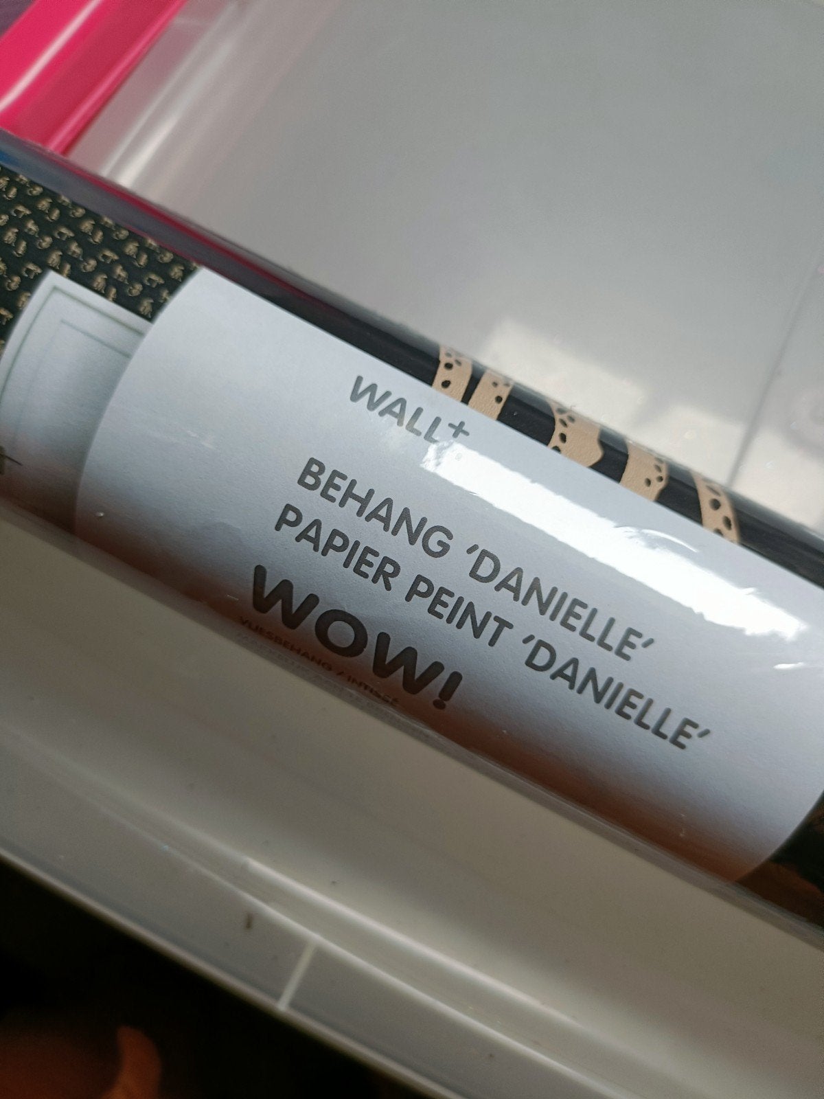 Nieuw Kwantum Behang 'Daniëlle' Zwart met Cheeta's, Ophalen, Zwart
