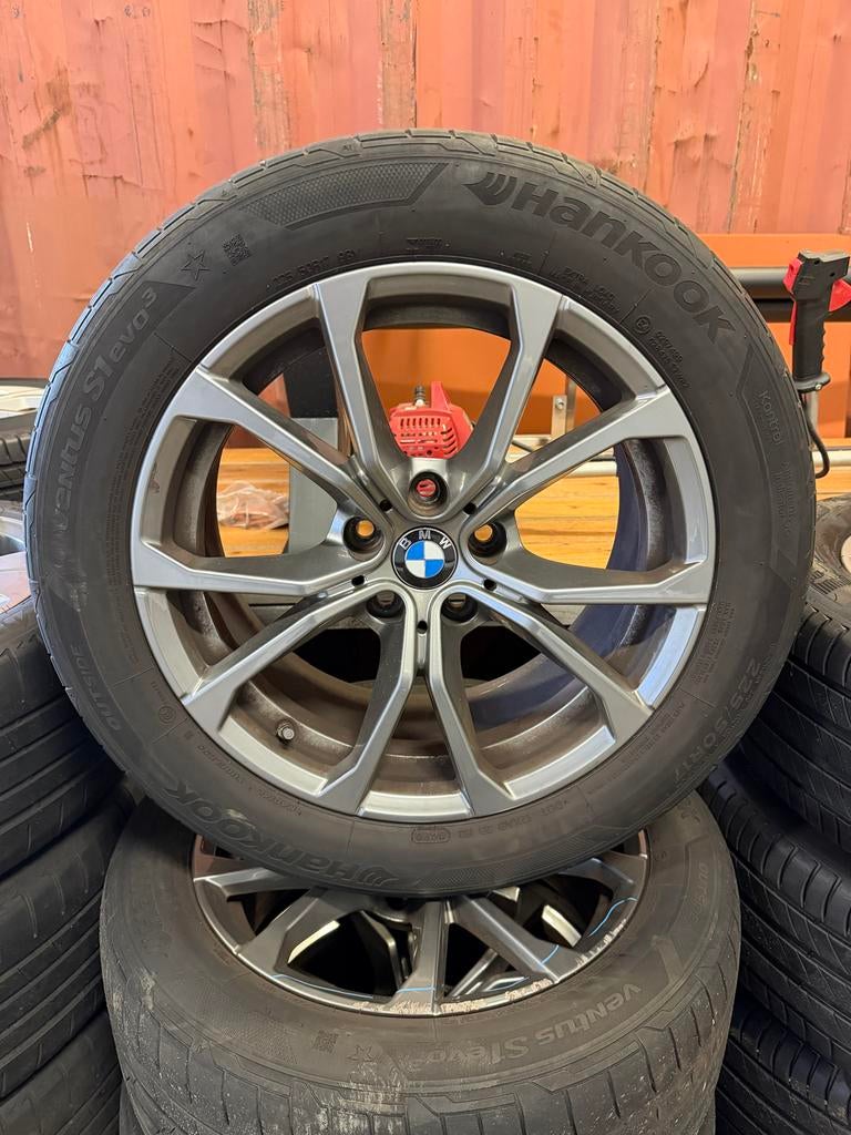 BMW 3-serie g20 g21 17 inch origineel zomerbanden Hankook, Auto-onderdelen, Banden en Velgen, Ophalen, Gebruikt, Banden en Velgen