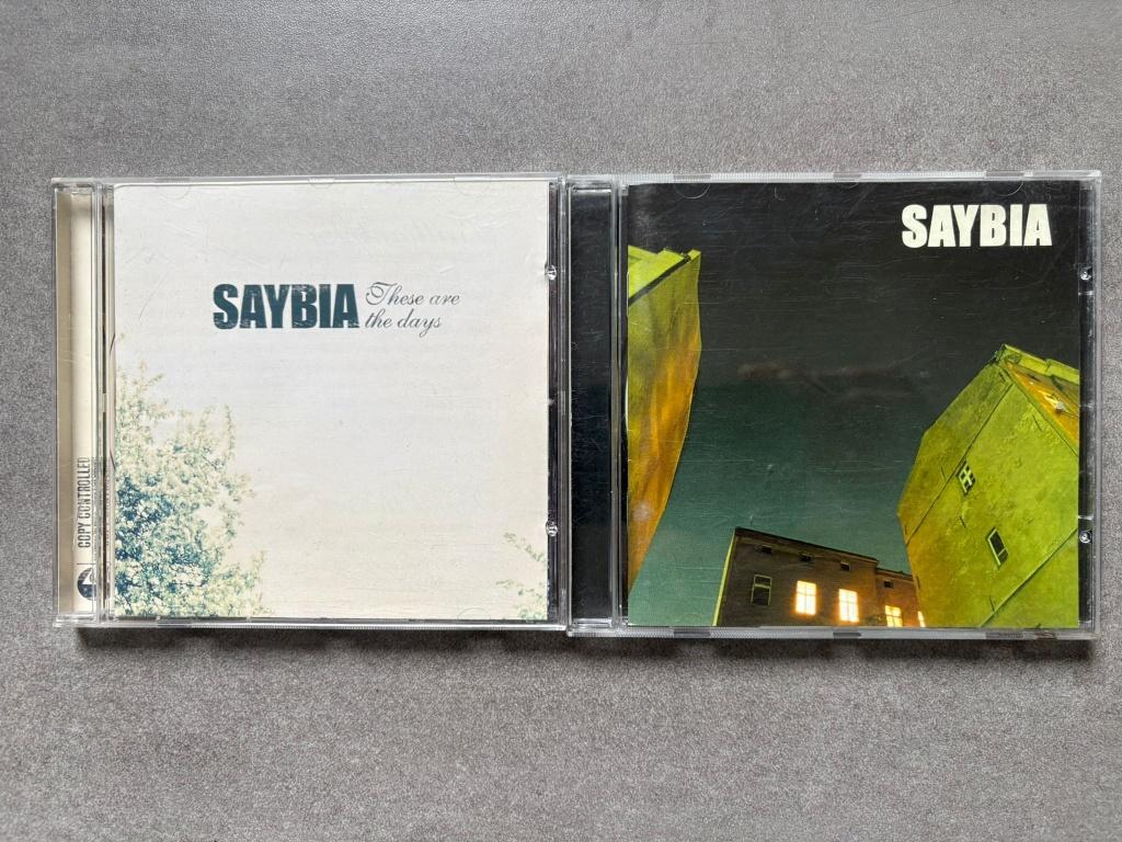 Saybia 2x cd - The Second You Sleep & These Are The Days, Cd's en Dvd's, Cd's | Rock, Ophalen of Verzenden, Zo goed als nieuw