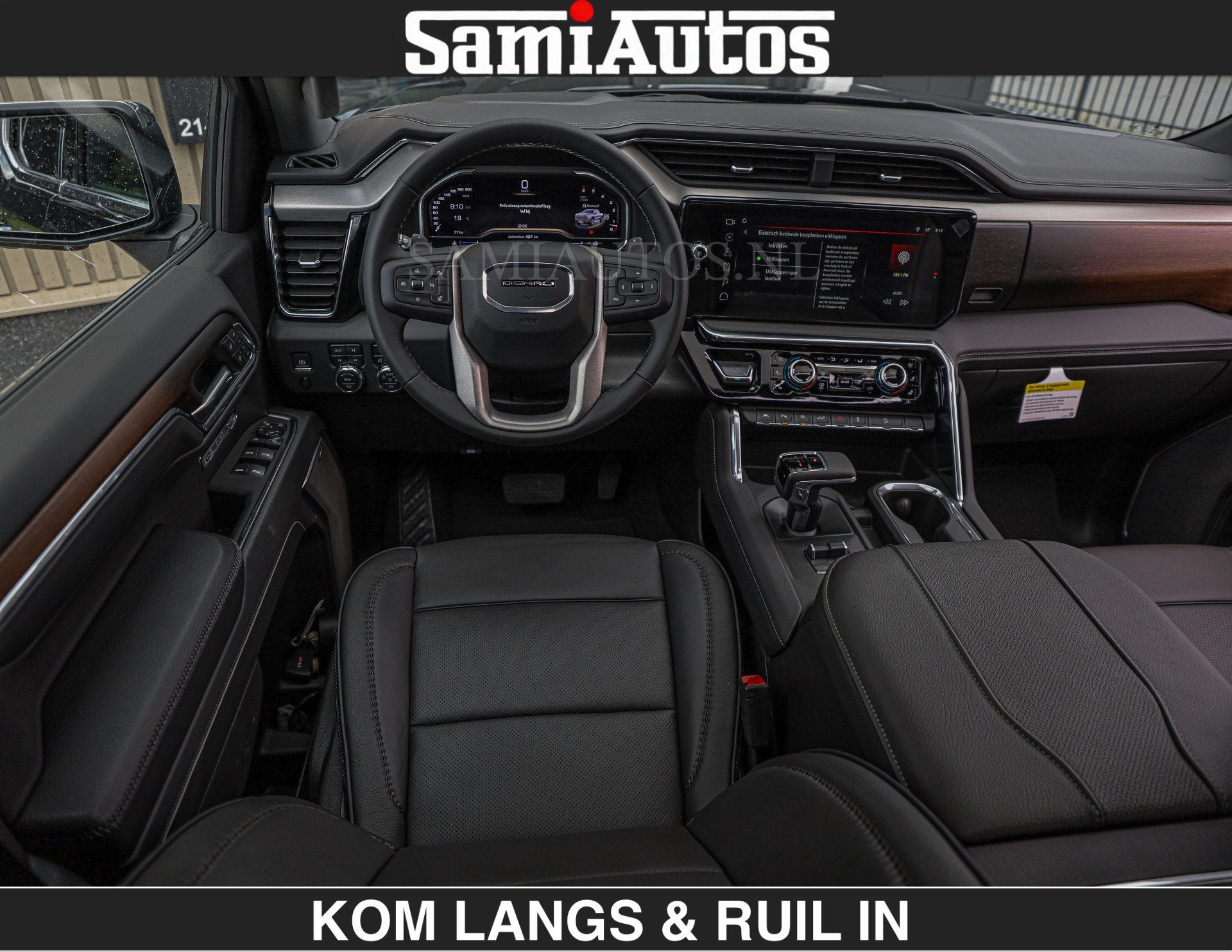 GMC Sierra DENALI | All-In Prijs | 6,2 V8 Full Option | De M, Auto's, Automaat, Dealer onderhouden, Adaptive Cruise Control, Met garantie (alle)