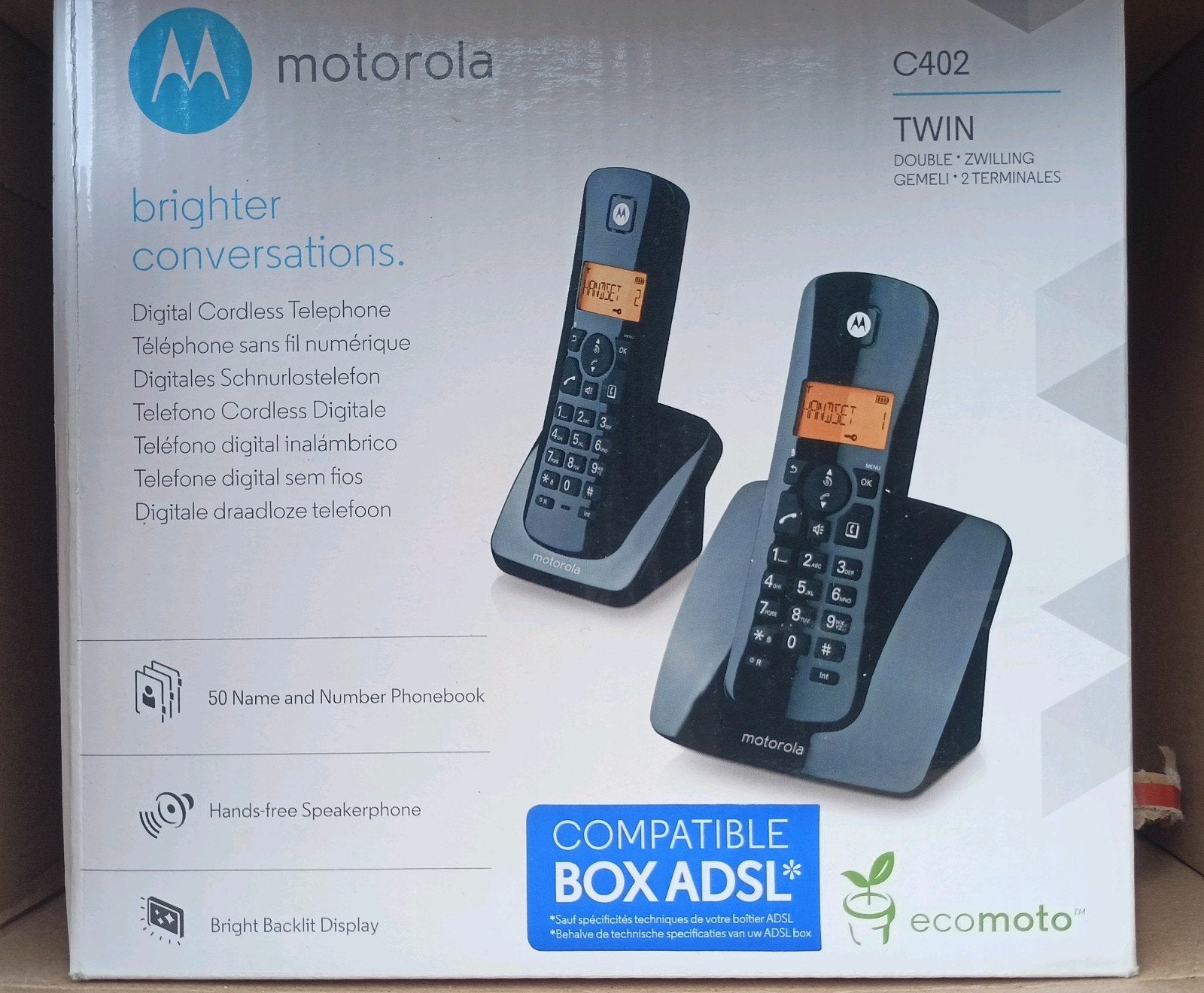 motorola C402 dragloos telefoon set, Ophalen, Nieuw, 1 handset
