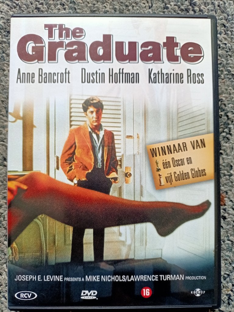 The Graduate DVD - Klassieker met Dustin Hoffman, Vanaf 16 jaar, Nederlands, Ophalen of Verzenden, Zo goed als nieuw