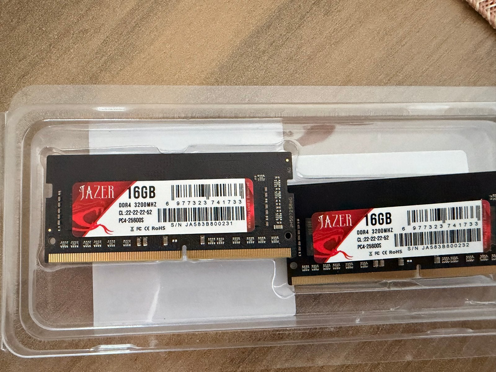 32GB DDR4 3200MHz SO-DIMM RAM (2x16GB) Dual Channel, Computers en Software, 32 GB, DDR4, 3200 Mhz, Nieuw
