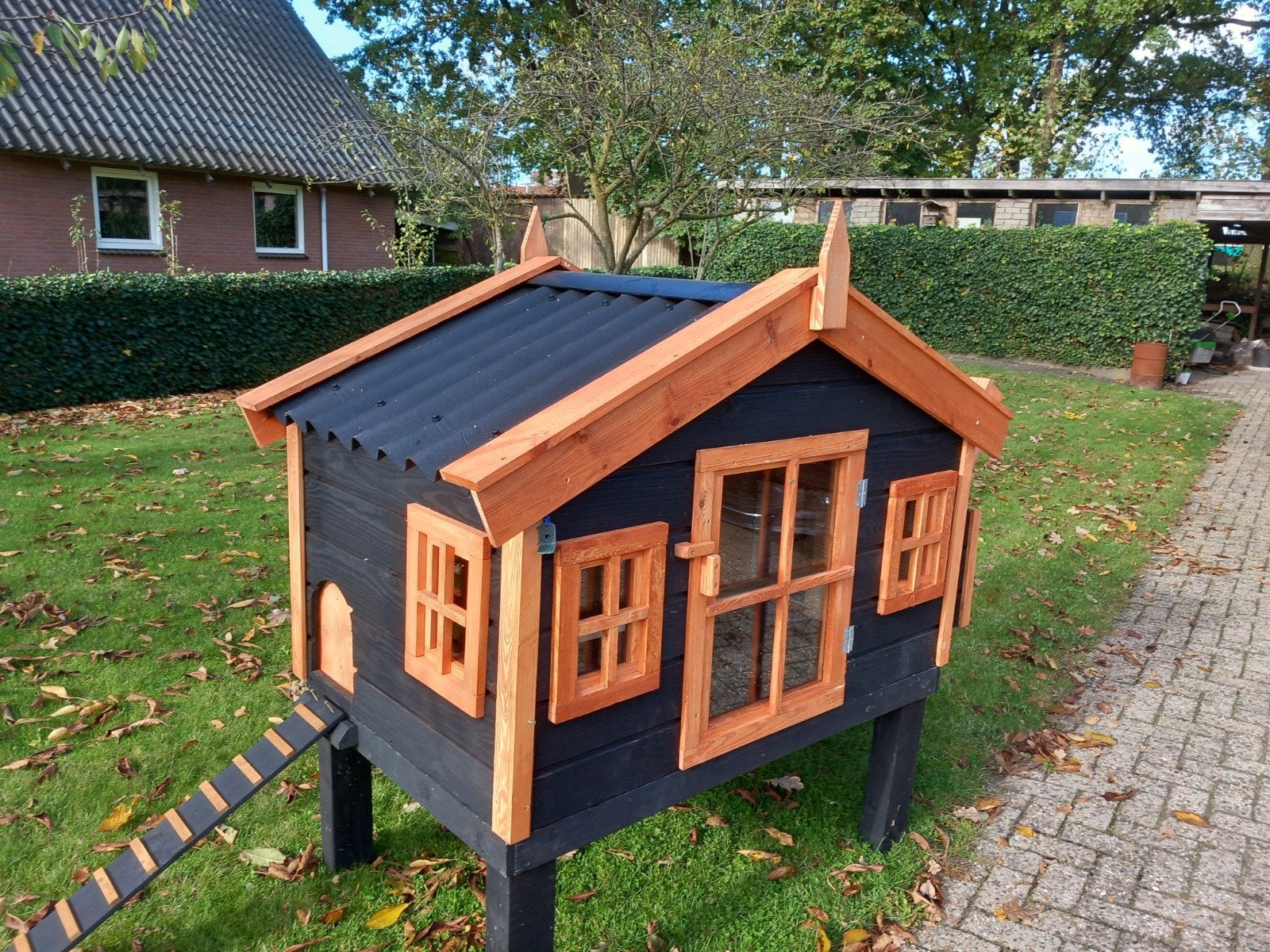 nieuw kippenhok, Ophalen, Nieuw, Kippenhok of Kippenren