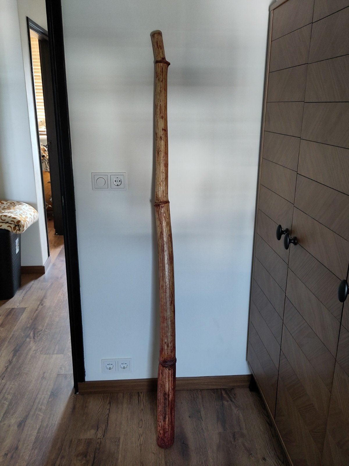 Zeldzame Berenklauw Didgeridoo - Diepe Klank, 174cm, Muziek en Instrumenten, Blaasinstrumenten | Didgeridoos, Ophalen, Gebruikt