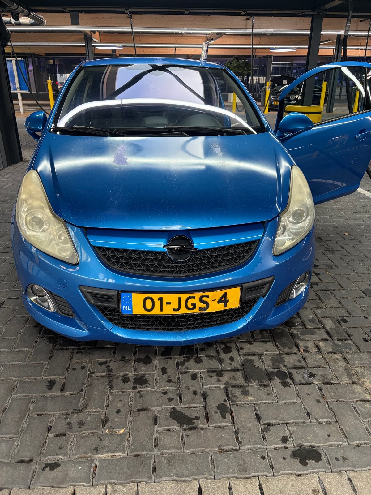 Opel Corsa 1.6 OPC 3D 2009 Blauw, Auto's, Blauw, Origineel Nederlands, Handgeschakeld, Particulier