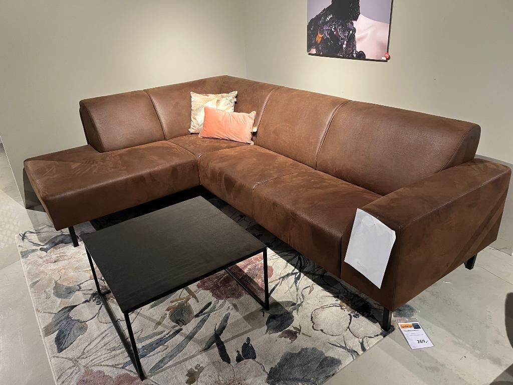 (Hoek)banken onder de €1000 - Showmodel, Ophalen, Nieuw, 150 cm of meer, Overige materialen