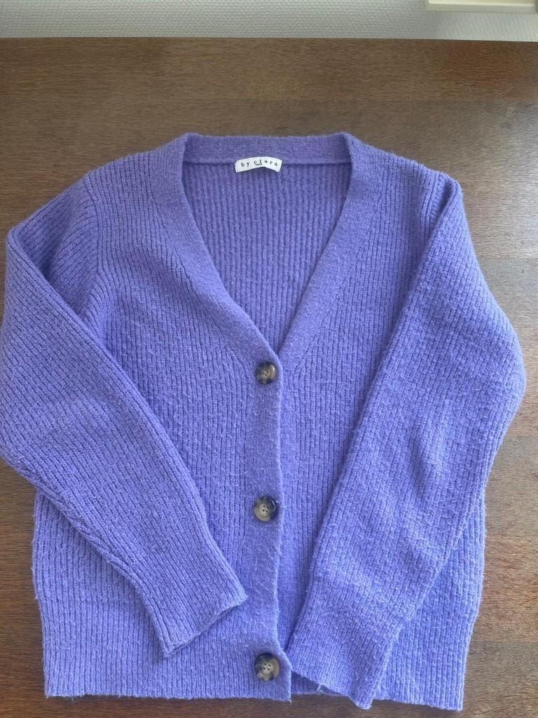 Mooi vest - By Clara - paars/lila - one size (maat XS-M), Kleding | Dames, Paars, Ophalen of Verzenden, Zo goed als nieuw, By Clara