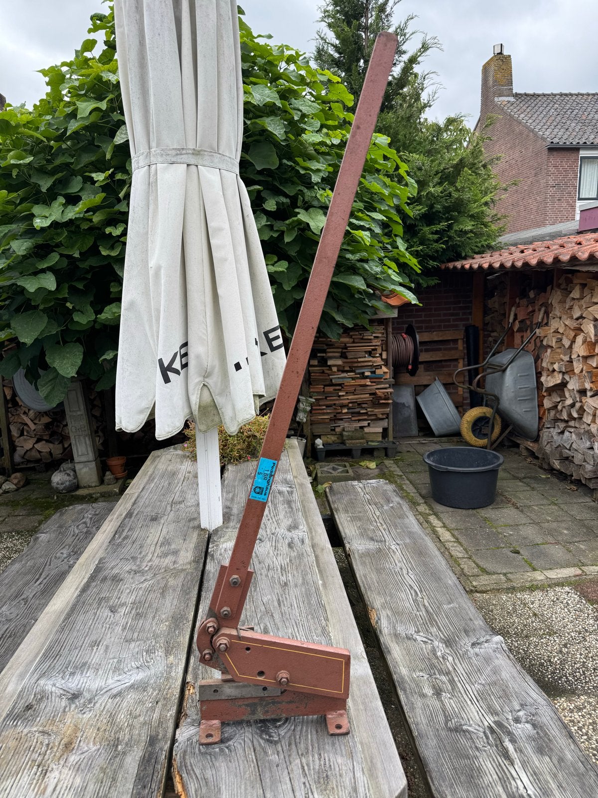 Peddinghaus 1 BR 5 Plaatschaar - Gebruikt, Ophalen, Gebruikt, Snijgereedschap, Overige merken