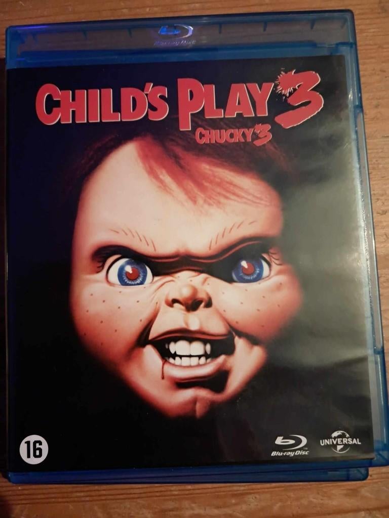Childs play 3 op blu-ray, Cd's en Dvd's, Blu-ray, Ophalen, Zo goed als nieuw, Horror