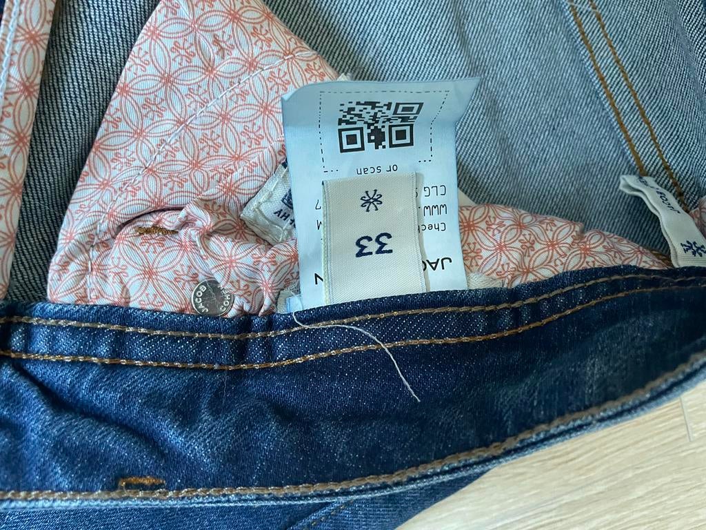 Jacob Cohen. Jeans W33 - nieuw, Ophalen of Verzenden, Zo goed als nieuw, Blauw, W33 - W34 (confectie 48/50)