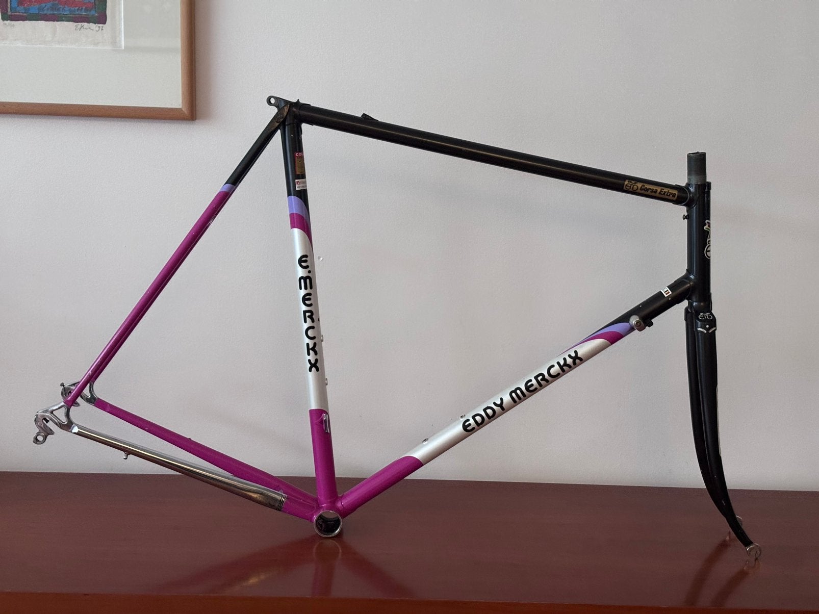 Eddy Merckx Corsa Extra Columbus SLX, Carbon, Zo goed als nieuw, Meer dan 20 versnellingen, Ophalen
