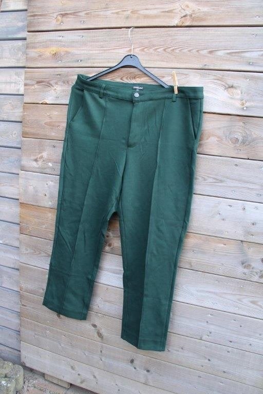 Broek donkergroen Exxcellent mt 44 Vaste prijs, Maat 42/44 (L), Ophalen of Verzenden, Zo goed als nieuw, Exxcellent