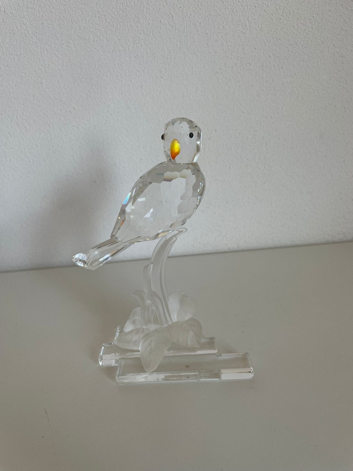 Swarovski Kristal Vogel Figuur, Verzamelen, Swarovski, Ophalen of Verzenden, Zo goed als nieuw, Figuurtje