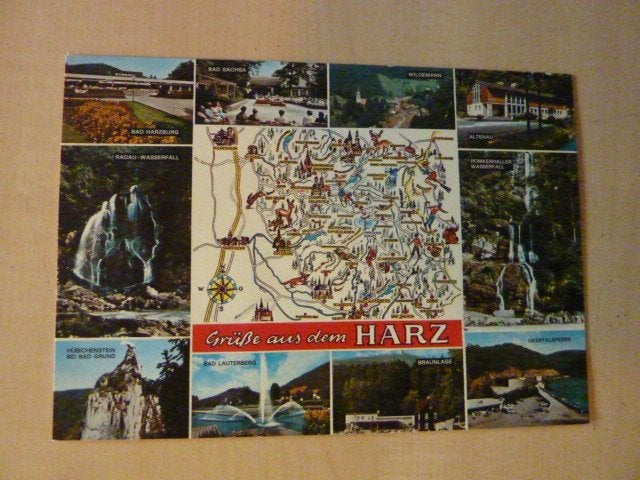 Ansicht Duitsland - Grusse aus dem Harz, Verzenden, Zo goed als nieuw