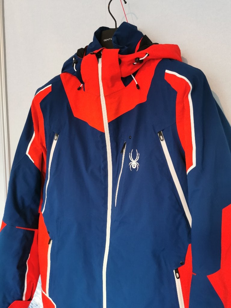 Spyder Skipak, Leader GTX /Dare, M/50, Rood/ Blauw M/50, Maat 48/50 (M), Ophalen of Verzenden, Zo goed als nieuw, Spyder