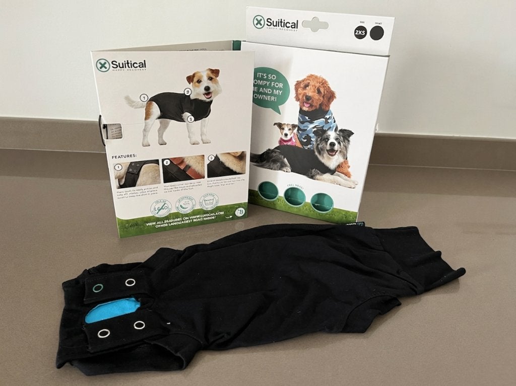 Suitical recovery suit hond, 2XS - NIEUW, Dieren en Toebehoren, Overige merken, Ophalen, Nieuw, Overige typen