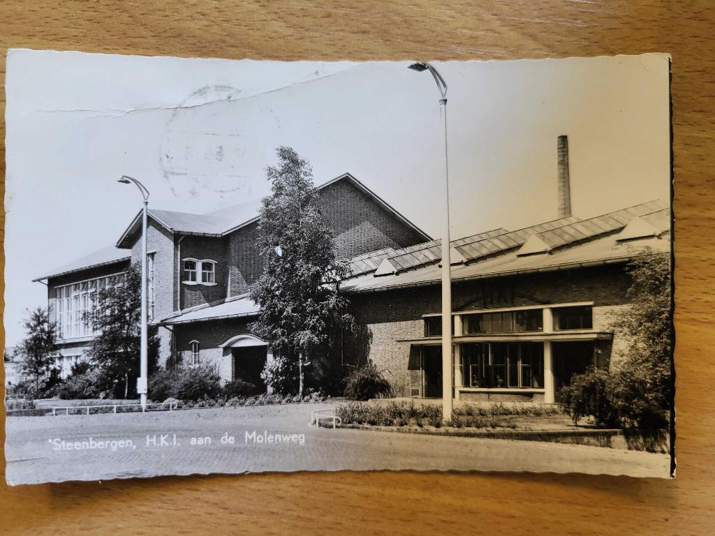 ansicht Steenbergen HKI Enka kunstzijde fabriek, Ophalen of Verzenden, Voor 1920, Noord-Brabant