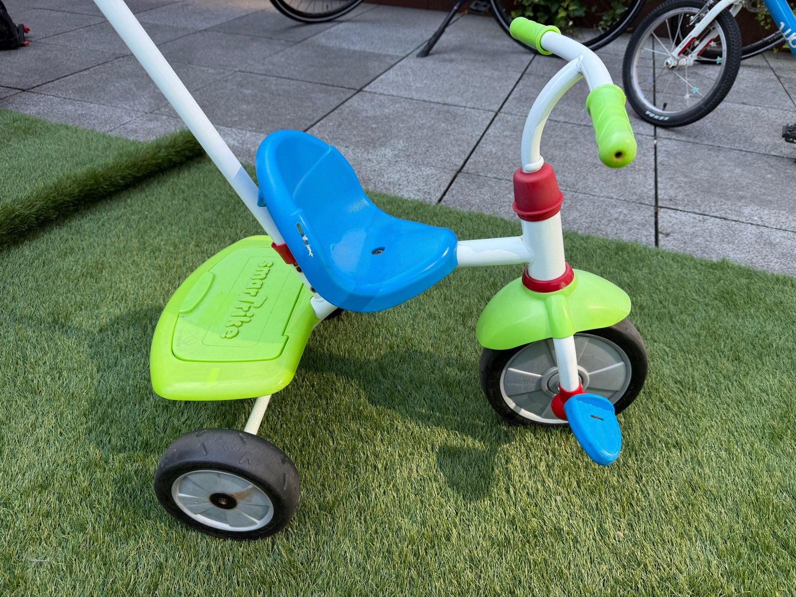 Smartrike driewieler met duwstang, Ophalen, Gebruikt, Trapvoertuig