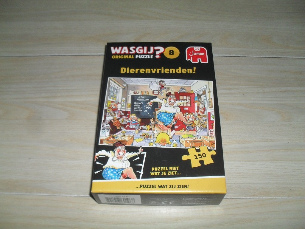 Wasgij? puzzle150 stukjes Dierenvrienden! nieuw, Hobby en Vrije tijd, Denksport en Puzzels, Ophalen, Minder dan 500 stukjes, Nieuw