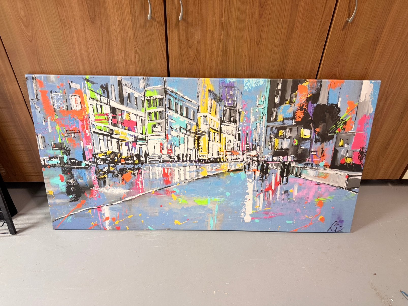 Mooie schilderij, Antiek en Kunst, Ophalen