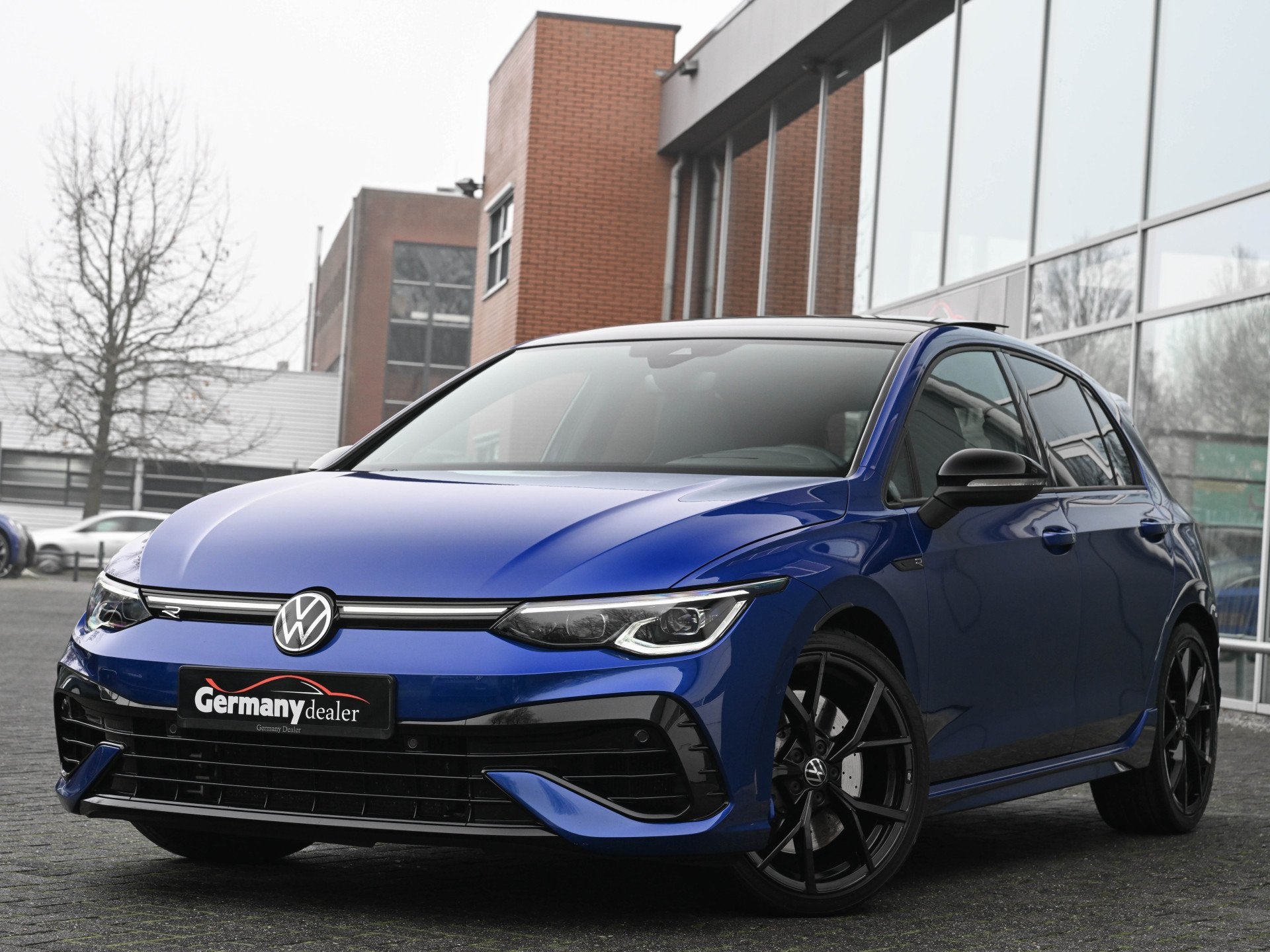 Volkswagen Golf 2.0TSI 320PK R 4Motion Pano H&K Akrapovic Dr, Auto's, Gebruikt, Zwart, 4 cilinders, 1451 kg