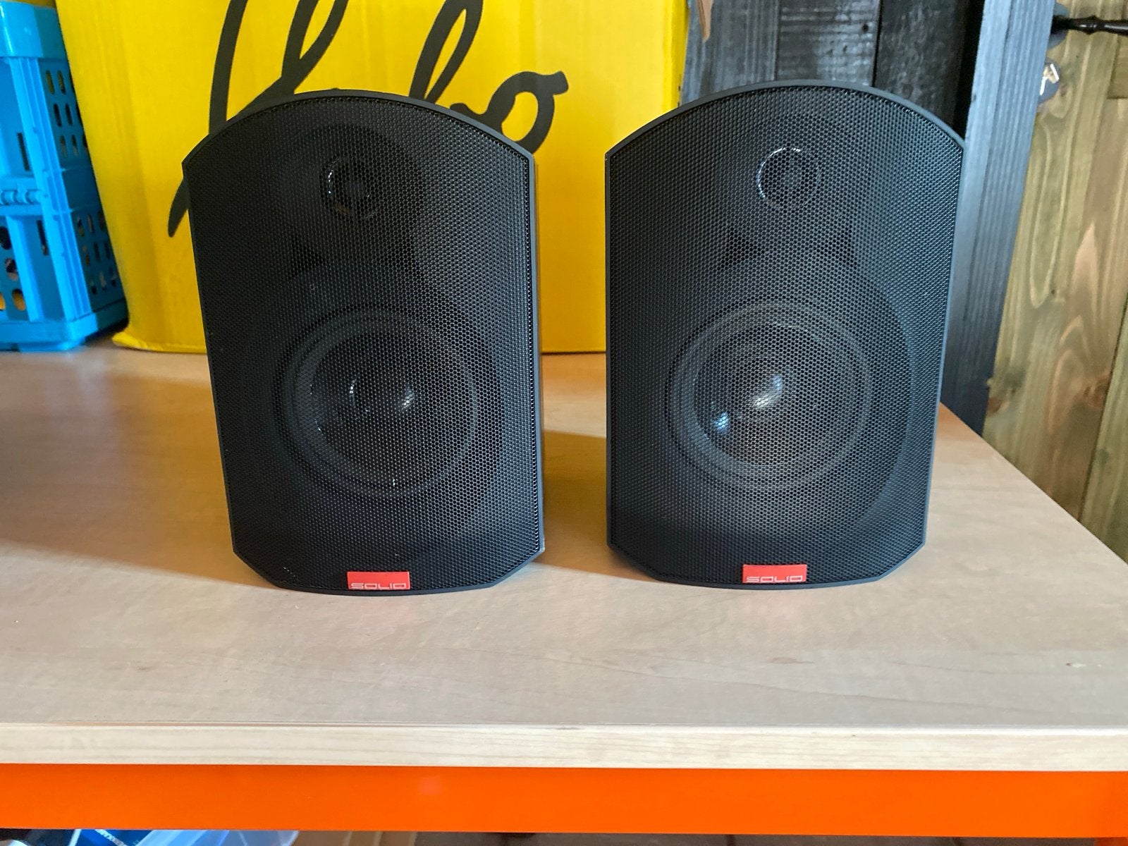 B&W Solid speakers - Zeer net en als nieuw, Audio, Tv en Foto, Luidsprekers, Ophalen, Zo goed als nieuw, Bowers & Wilkins (B&W)