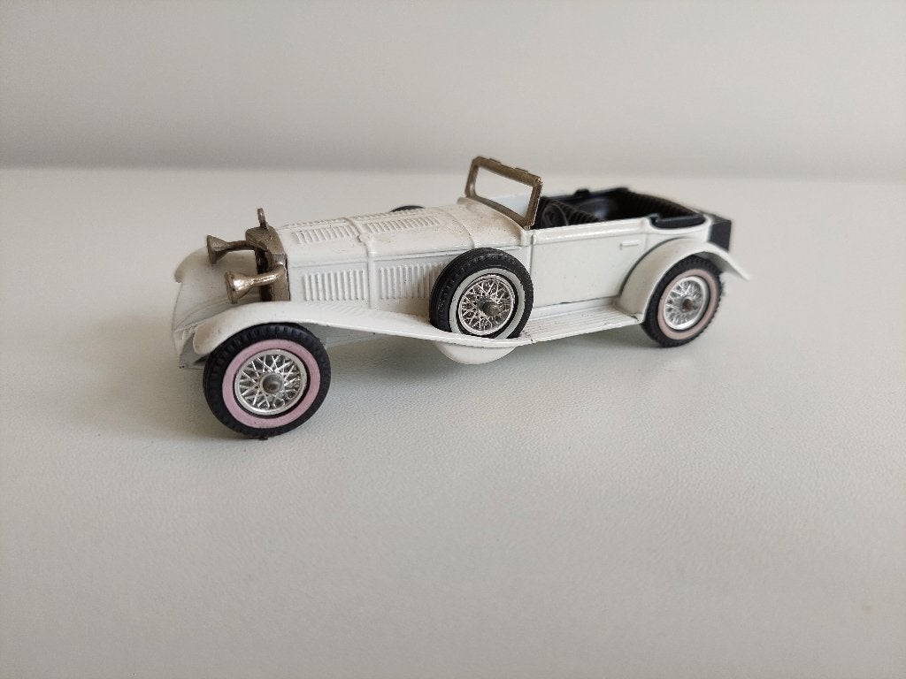 Vintage Matchbox 1928 Mercedes-Benz SS no. Y-16 uit 1972, Ophalen of Verzenden, Gebruikt, Auto, Matchbox