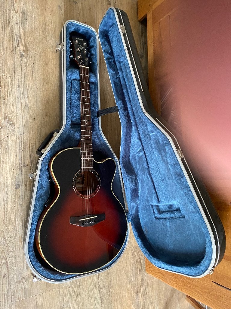 Yamaha CPX Akoestische podiumgitaar, Ophalen, Gebruikt, Western- of Steelstringgitaar, Met (piezo-)element