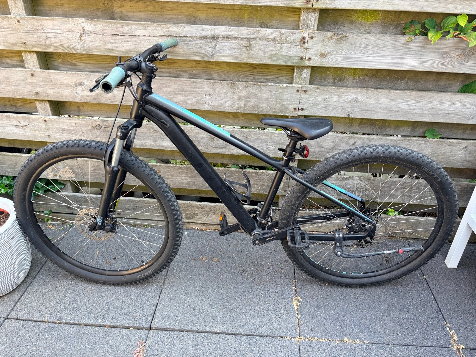 Cube Access WS Dames Hardtail Mountainbike 2022 Zwart/Blauw, Fietsen en Brommers, Hardtail, Zo goed als nieuw, Dames, Schijfrem