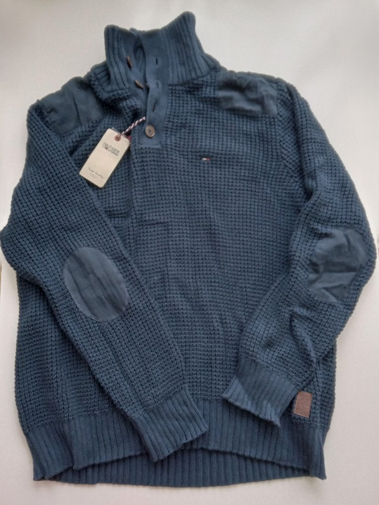 Hilfiger Denim donkerblauwe trui, maat XXL, nieuw, Oosterveldweg 15, 7274 DZ, Tommy Hilfiger, Stichting Angel's Choice, Angelschoice@gmail.com