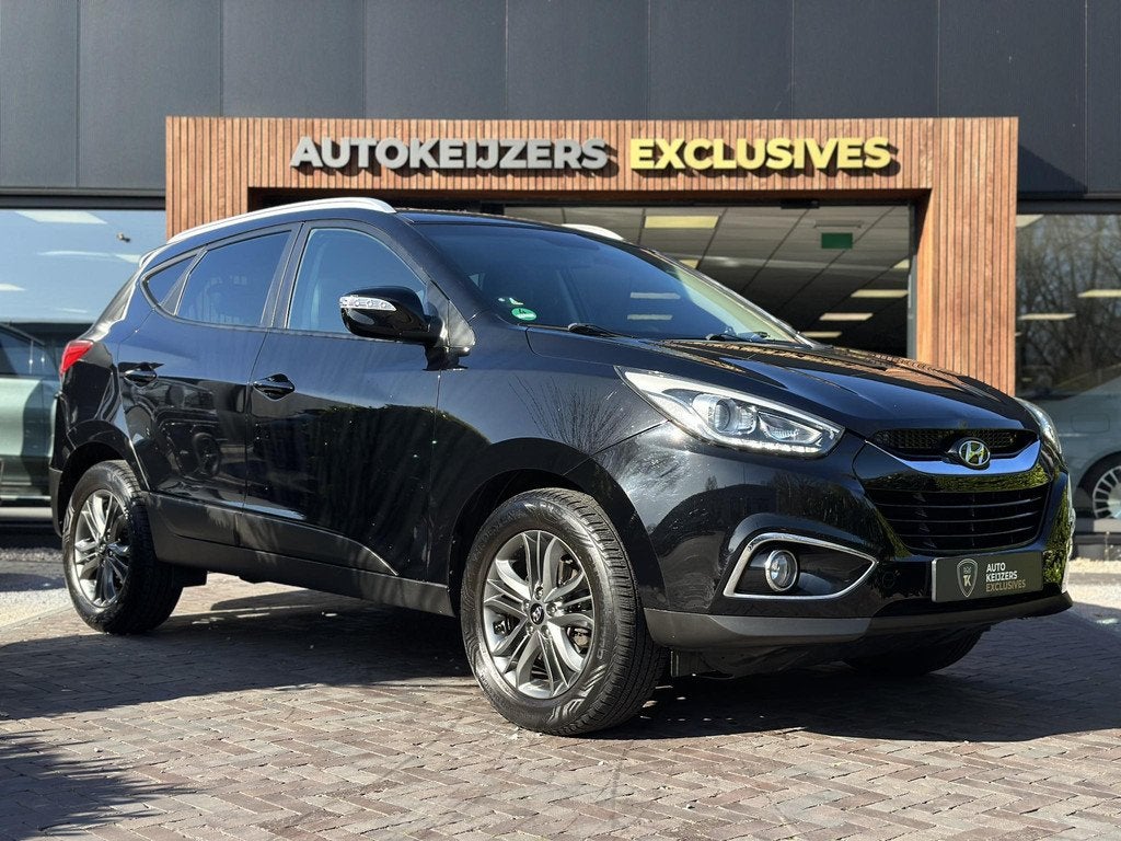 Hyundai ix35 2.0i i-Motion Cruise Clima Stoelverwarming Auto, Auto's, Hyundai, Euro 5, Gebruikt, 4 cilinders, Leder en Stof