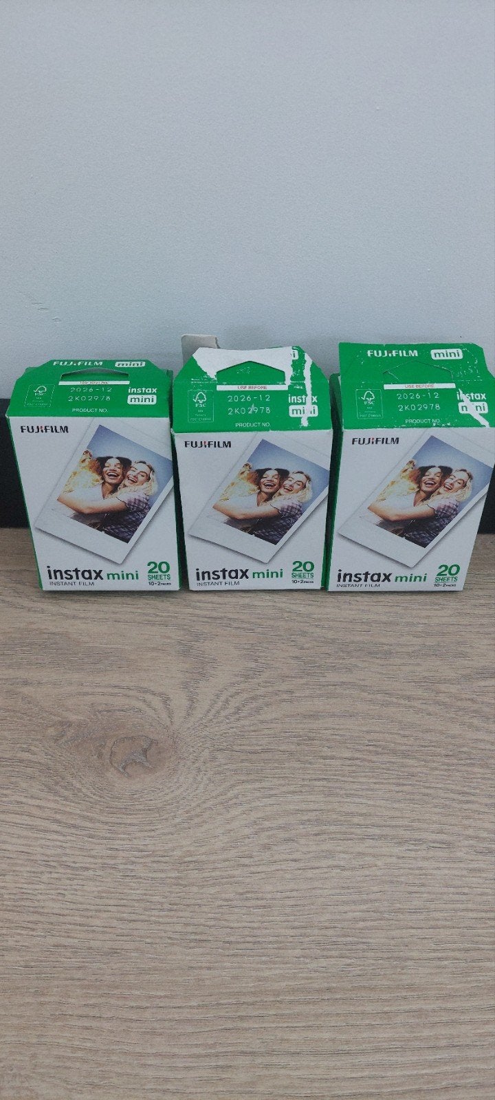 Fujifilm Instax Mini Instant Film (3x 20 sheets) - nieuw, Fujifilm, Nieuw, Overige formaten, Instant film