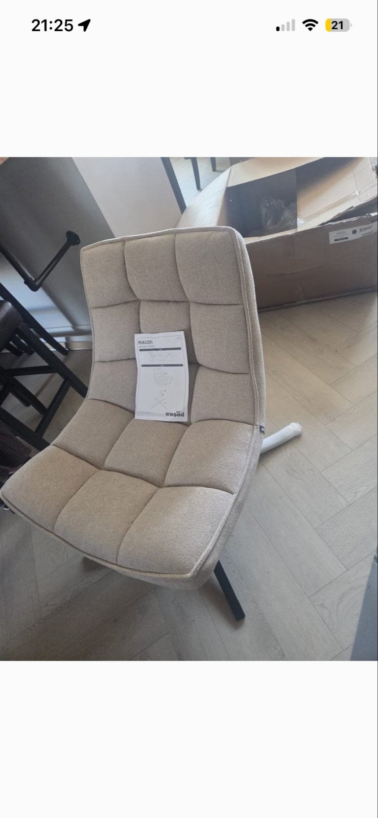 Nieuwe Hauck Maudi stoel - Ongebruikt, Overige kleuren, Nieuw, Ophalen of Verzenden, Eén