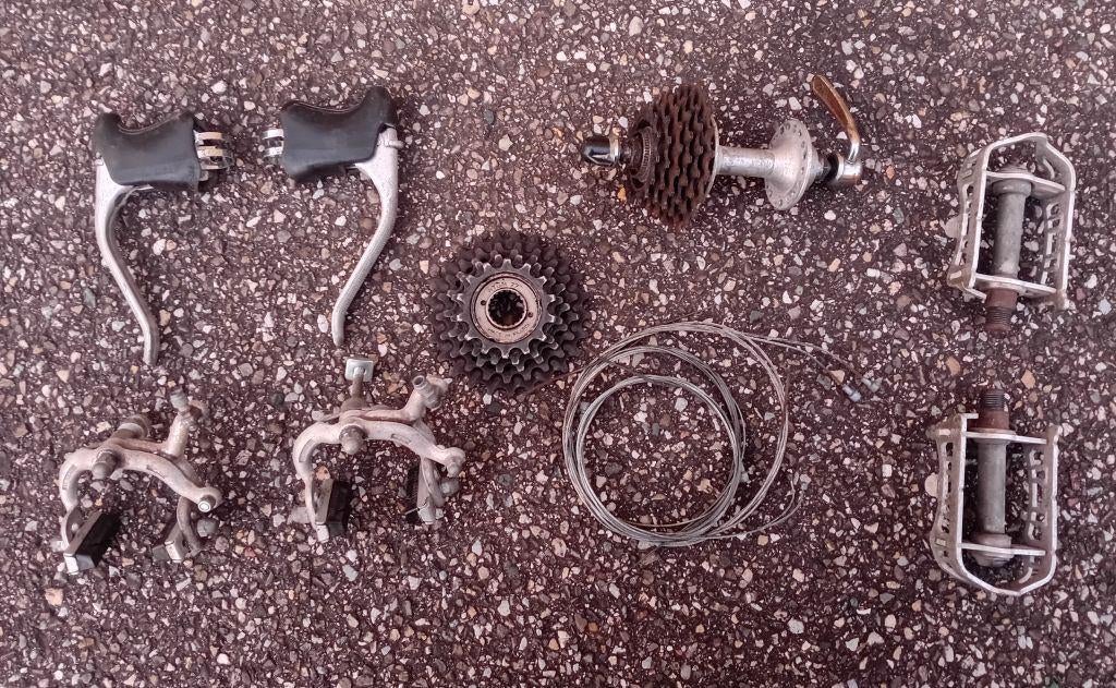Racefietsonderdelen jaren 70-80, Fietsen en Brommers, Fietsonderdelen, Ophalen of Verzenden, Gebruikt