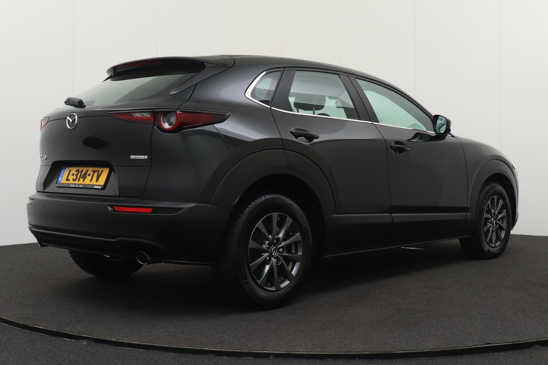 Mazda CX-30 2.0 Aut. e-SkyActiv-G Premium Leder Memory Camer, Auto's, Gebruikt, 4 cilinders, Zwart, SUV of Terreinwagen