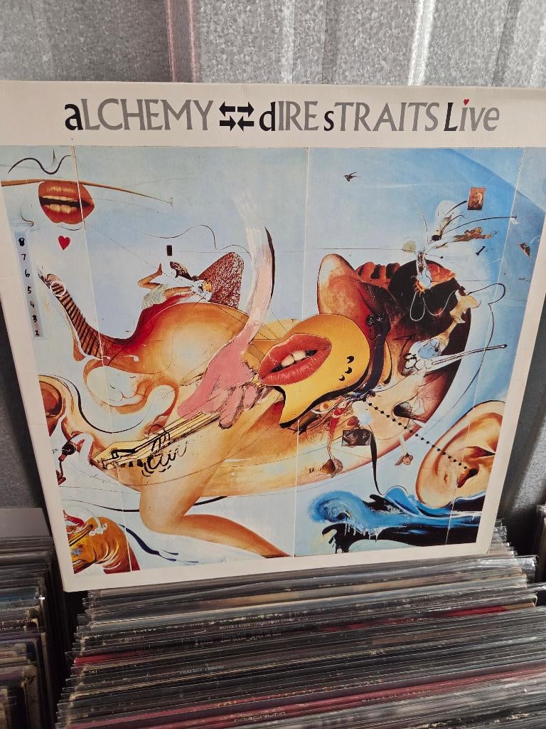 Vinyl 2lp DIRE STRAITS: ALCHEMY, Cd's en Dvd's, Vinyl | Rock, Gebruikt, Gatefold hoes, 1990 - 1999, Ophalen of Verzenden