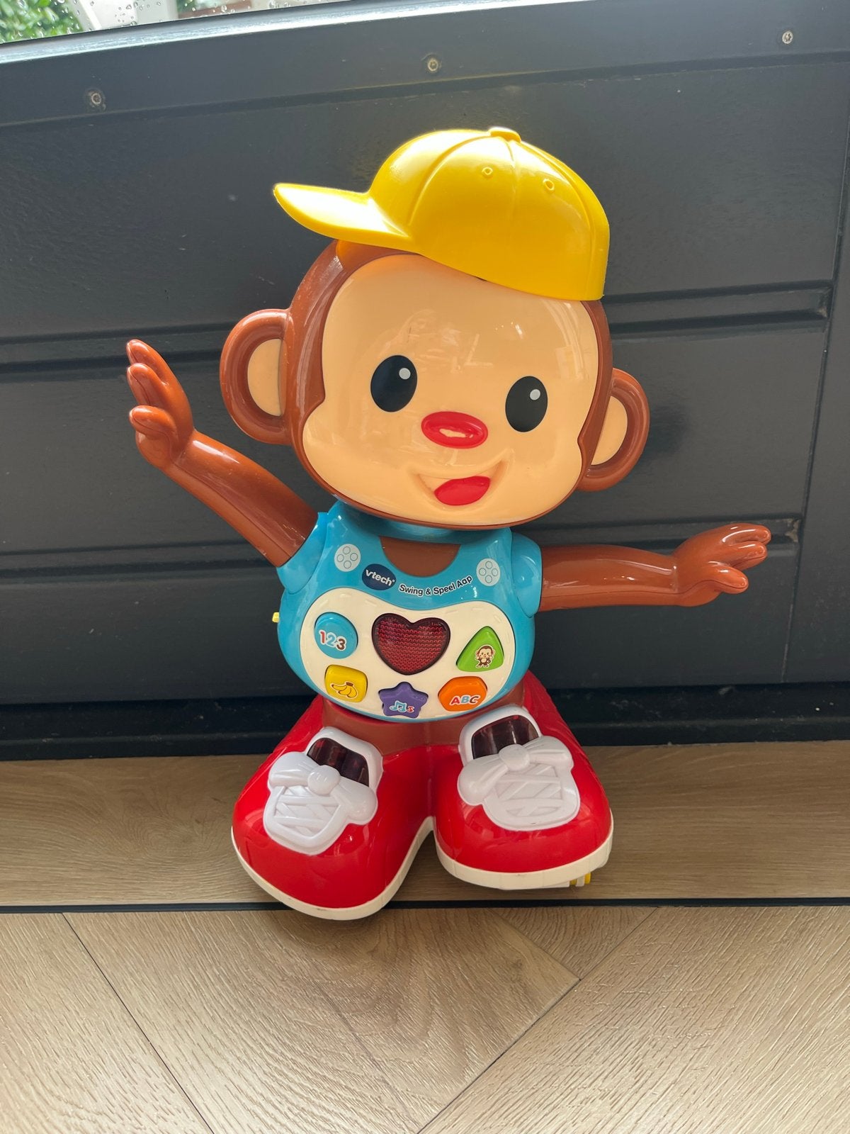 VTech Swing & Speel Aap - Interactief Speelgoed, Ophalen of Verzenden, Zo goed als nieuw, Overige typen, Met licht