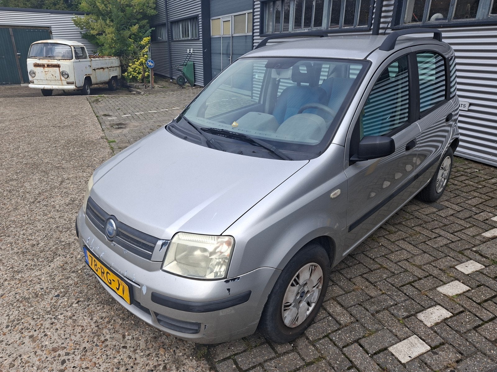 Fiat Panda 1.2 2005 Grijs, Voorwielaandrijving, Stof, Origineel Nederlands, Bedrijf