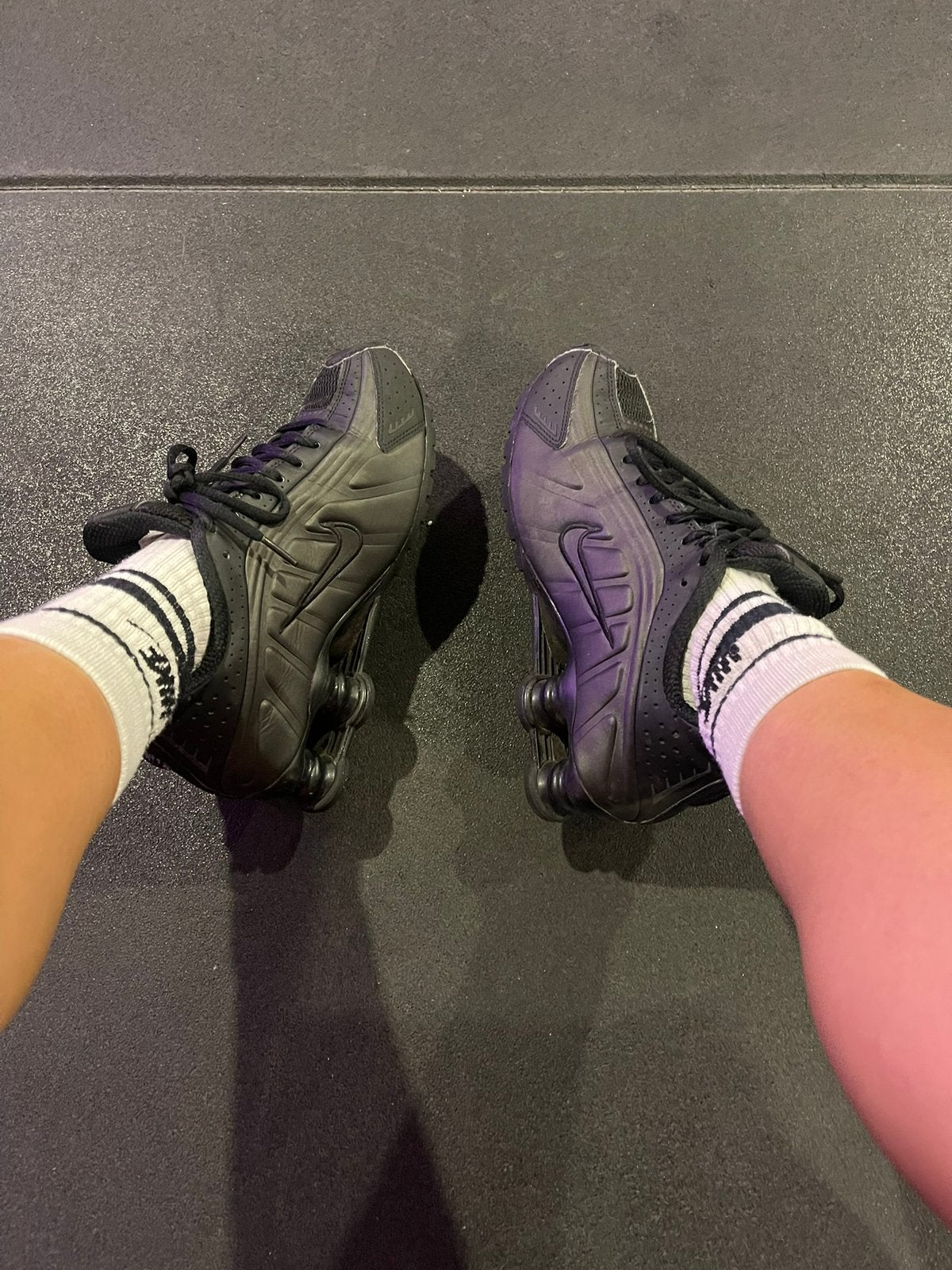 Nike air shox air 4, Kleding | Dames, Sokken en Kousen, Ophalen of Verzenden, Zo goed als nieuw, Sokken en Kniesokken